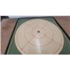 Image 3 : Vintage Double-Sided Crokinole and Chess/Backgammon Game Board