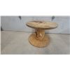 Image 1 : Wooden Cable Spool, 21” High × 30” Flange Diameter