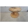 Image 3 : Wooden Cable Spool, 21” High × 30” Flange Diameter
