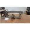 Image 4 : Antique Howe Scale Company Cast Iron Compound Lever Platform Beam Scale with Counterweights