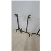 Image 3 : Folding Metal Legs for a Table, Set of 2