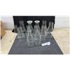 Image 1 : 12 Assorted Clear Glass Lamp Chimneys
