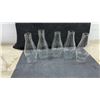 Image 4 : 12 Assorted Clear Glass Lamp Chimneys