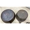 Image 4 : Cast Iron Cookware: 4 Qt. Dutch Oven, 8” Skillet, Saucepan, and 3 Lids