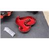Image 2 : Three Mid-Century Blue Mountain-Style Red and Black Glazed Ceramic Pieces