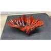 Image 4 : Three Mid-Century Blue Mountain-Style Red and Black Glazed Ceramic Pieces