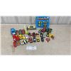 Image 1 : ERTL John Deere Historical Tractor Set and Die-Cast Cars: Hot Wheels and Matchbox