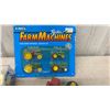 Image 2 : ERTL John Deere Historical Tractor Set and Die-Cast Cars: Hot Wheels and Matchbox