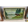 Image 6 : 2 Norman Rockwell Pictures, 15 × 12” Framed Art, and 5 Vintage Serving Trays