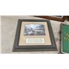 Image 7 : 2 Norman Rockwell Pictures, 15 × 12” Framed Art, and 5 Vintage Serving Trays