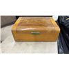 Image 2 : Vintage Wooden Boxes and Shoe Shine Kit with Brush, Mirror, and Mills Orchards Crate