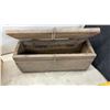 Image 7 : Vintage Wooden Boxes and Shoe Shine Kit with Brush, Mirror, and Mills Orchards Crate
