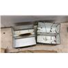 Image 7 : Two Coffee Bean Sacks, Two Metal Lunch Boxes, and Two Aluminum Buckets