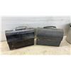 Image 8 : Two Coffee Bean Sacks, Two Metal Lunch Boxes, and Two Aluminum Buckets