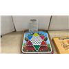 Image 3 : Vintage Board Games and Puzzles: Chinese Checkers, Castle Blocks, and Lost Heir