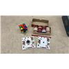 Image 6 : Vintage Board Games and Puzzles: Chinese Checkers, Castle Blocks, and Lost Heir
