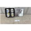 Image 1 : Mopar 75th Anniversary 1937-2012 Piston-Shaped Stainless Steel Cup Set In Tin