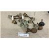 Image 1 : Assortment of Antique Glass, Ceramic, and Metal Doorknobs