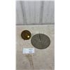 Image 1 : Brass Garden Sundial and Brass 40-Year Calendar
