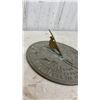 Image 3 : Brass Garden Sundial and Brass 40-Year Calendar