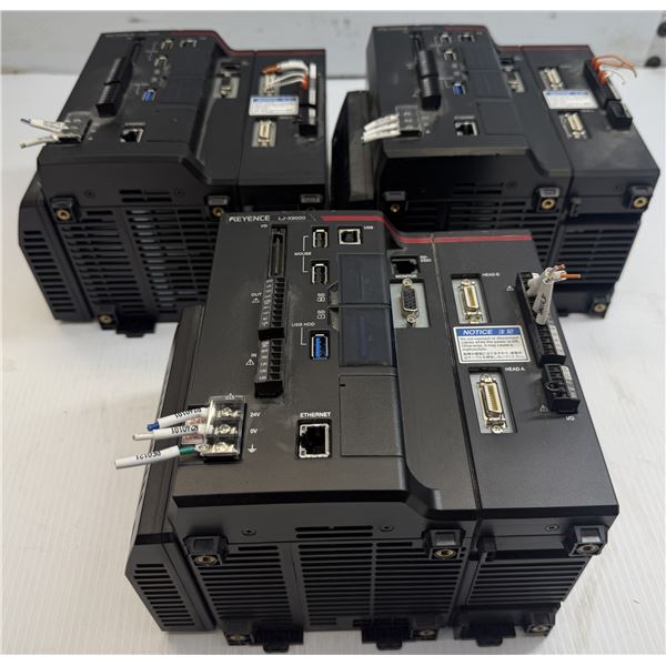 (3) Keyence #LJ-X8000 Controllers