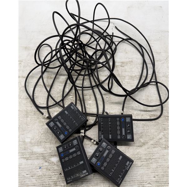 (4) Keyence #LK-GD500 Laser Displacement Sensor Operator Panels