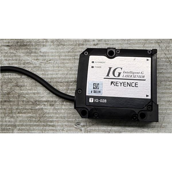 Keyence #IG-028 IG Laser Sensor