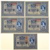 Image 1 : Austria. Oesterreichisch-Ungarische Bank, ND (1919 - Old Date 1902), Issued Banknotes.