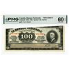 Image 1 : Canada. Banque Nationale, 1922, $100 Specimen Banknote.