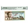 Image 1 : Congo DR. Banque Nationale du Congo, 1964, Specimen Banknote.