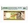 Image 1 : Congo DR. Banque Nationale du Congo, 1968, Specimen Banknote.