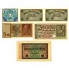 Image 1 : Germany Assortment of Issued Banknotes, 1923 to 1944.
