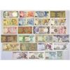 Image 1 : Ghana, Sierra Leone. African Issued Banknote Assortment, 1965 to 1992.