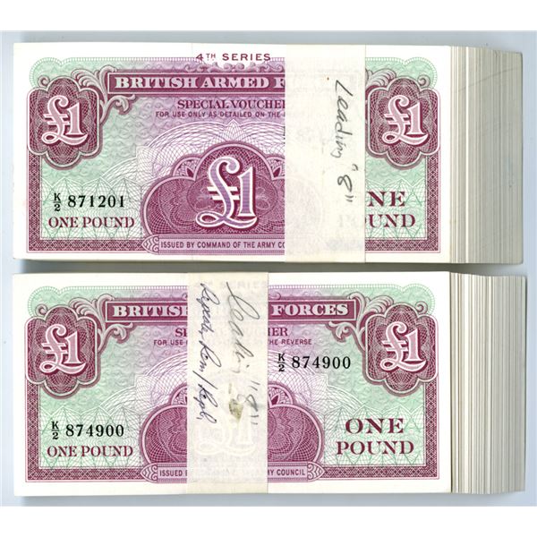 Great Britian. British Armed Forces Special Vouchers, ND (1962), Banknote Assortment.