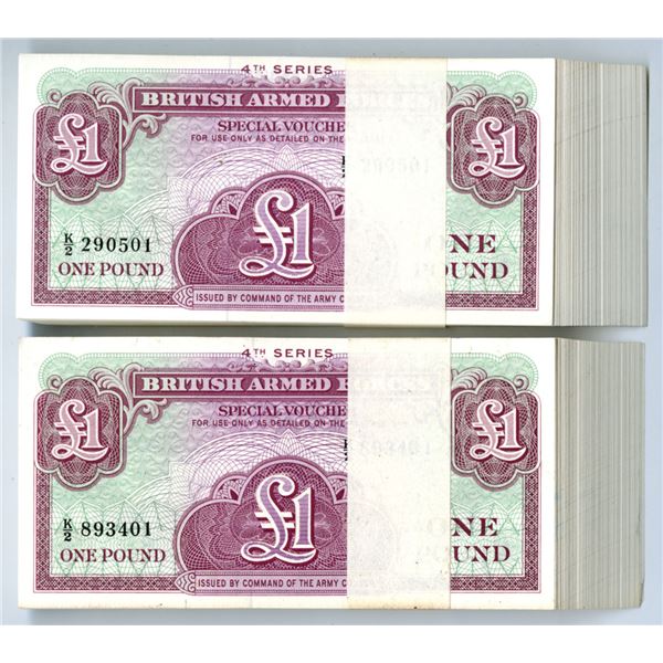 Great Britian. British Armed Forces Special Vouchers, ND (1962), Banknote Assortment.