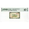 Image 1 : Lao. Lao Issara, ND (1948), 50 At Essay Color Trial Specimen Banknote.