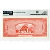 Image 2 : Lao. Lao Issara, ND (1948), 100 Kip Essay Color Trial Specimen Banknote.