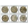 Image 1 : Belgium. 150th Anniversary of Independence Coins, 1980, Part Silver Coins.