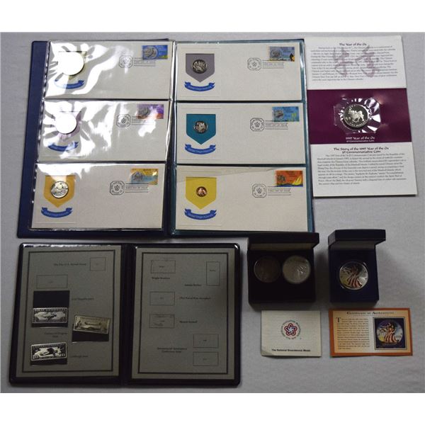 World Coins, Medals, Stamp Exhibits & Numismatic Collection, 1926 to 2001