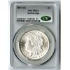 Image 1 : U.S., Morgan Silver Dollar, 1891-CC, "Spitting Eagle" Variety, CAC MS 63
