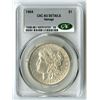 Image 1 : U.S., Morgan Silver Dollar, 1904, $1, CAC graded AU Details (Damage)