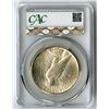 Image 2 : U.S., Peace Silver Dollar, 1926-S, CAC AU Details (Brushed)