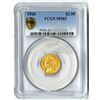 Image 1 : U.S., Indian Head Quarter Eagle, 1926, $2.50 Gold, PCGS MS 63