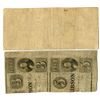 Image 2 : LA. New Orleans, Jackson & Great Northern Rail Road, Co., 1861, Obsolete Scrip Note Pair.