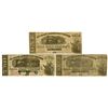 Image 1 : LA. New Orleans, Jackson & Great Northern Rail Road, Co., 1861, Obsolete Scrip Note Trio.