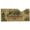 Image 1 : ME. Canton Bank, 1855, Issued Obsolete Banknote.