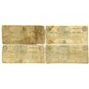 Image 2 : MO. Terre Haute Alton & St. Louis Rail Road Co., 1859, Issued Payment Certificate Quartet.