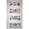 Image 1 : NY. ABNC Commemorative Uncut Obsolete Banknote Sheet of 4 Notes, 1994.