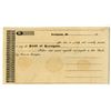 Image 1 : MS. Bank of Lexington, ca.1830s, U/U or Litho Proof Promissory Note.