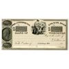 Image 1 : MS. Commercial and Rail Road Bank of Vicksburg, ca.1830s, Proof Check or Draft.